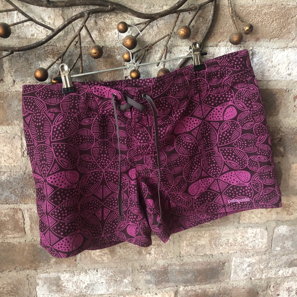 patagonia patterned shorts
